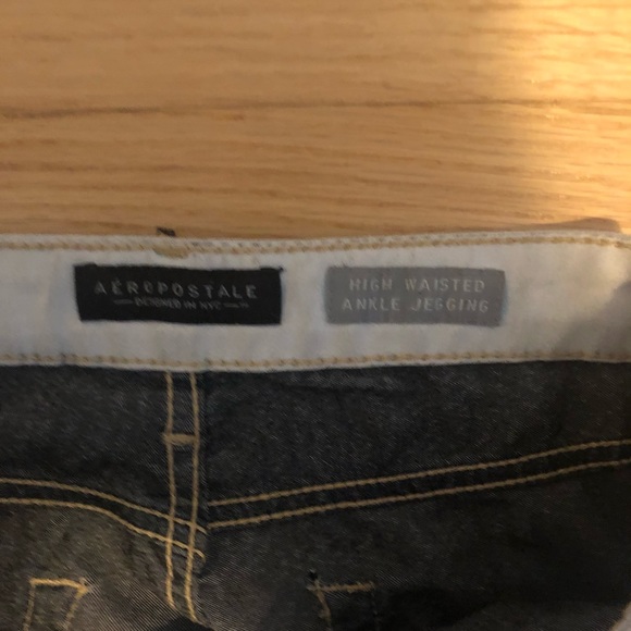 Aeropostale high waited ankle jegging size 4 - Picture 4 of 4